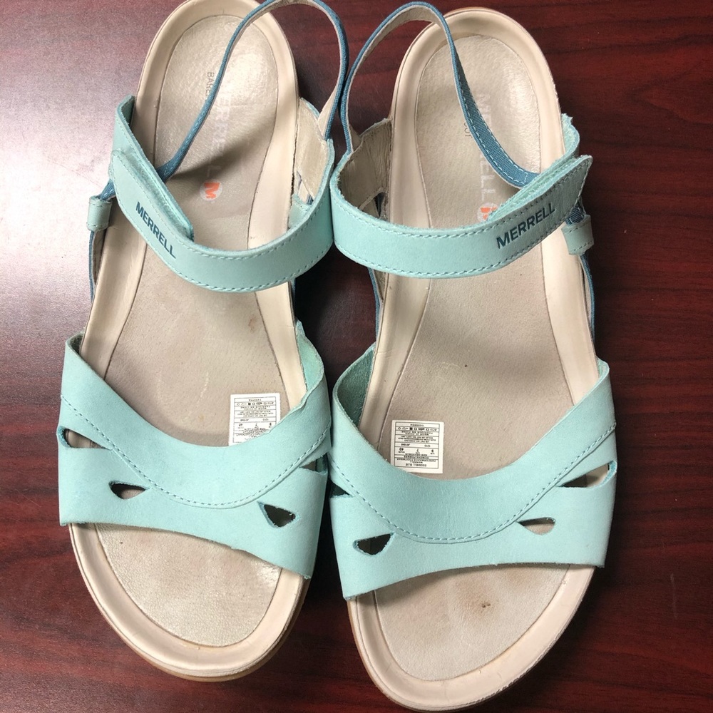 Merrell strap sandals - eggshell blue